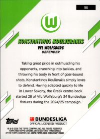 Konstantinos Koulierakis - Topps Chrome Bundesliga Base Set 2025-26, Nr. 96
