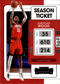 Christian Wood - Panini Contenders Season Ticket 2021-22, Nr. 80