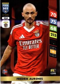 Fredrik Aursnes - Panini Adrenalyn XL FIFA 365 Base Set 2025, Nr. 254