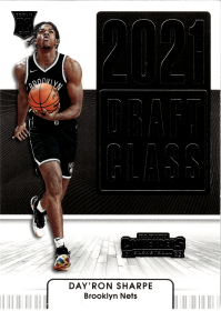 Day’Ron Sharpe - Panini Contenders Draft Class 2021-22, Nr. 29