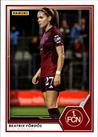 Beatrix Fördős - Panini Frauen-Bundesliga TC Collection Base Set 2025-26, Nr. 89