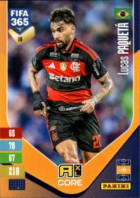 Lucas Paquetá - Panini Adrenalyn XL FIFA 365 Base Set 2026-27, Nr. 16