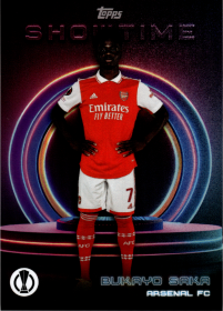 Bukayo Saka - Topps UEFA Club Competitions Showtime 2023-24