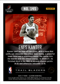 Enes Kanter - Panini Illusions Base Set 2020-21, Nr. 145