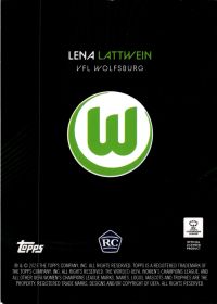 Lena Lattwein - Topps UEFA Women's Champions League Knockout Base Set 2022-23