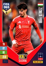 Milos Kerkez - Panini Adrenalyn XL FIFA 365 Base Set 2026-27, Nr. 20