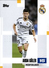 Arda Güler - Topps Real Madrid Team Set First Team 2024-25, Nr. 16