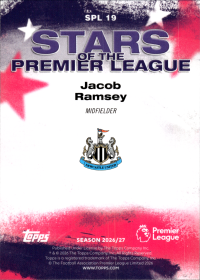 Jacob Ramsey - Topps Flagship Premier League Stars of the Premier League 2026-27, Nr. SPL 19 – Insert