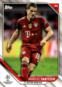 Marcel Sabitzer - Topps UEFA Champions League Base Set 2021-22, Nr. 38