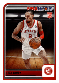 Seth Lundy - Panini Hoops Base Set 2023-24, Nr. 244 – Rookie Card