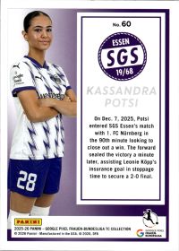 Kassandra Potsi - Panini Frauen-Bundesliga TC Collection Base Set 2025-26, Nr. 60
