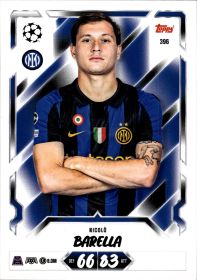 Nicolò Barella - Topps Match Attax UEFA Club Competitions Base Set 2026-27, Nr. 396