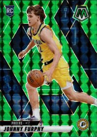 Johnny Furphy - Panini Mosaic Base Set 2024-25, Nr. 202 – Rookie Card, Green