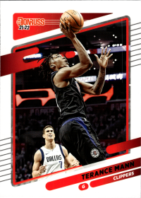 Terance Mann - Panini Donruss Base Set 2021-22, Nr. 156