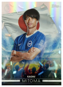 Kaoru Mitoma - Topps Flagship Premier League Flying the Flag 2026-27, Nr. FF 8 – Insert