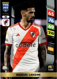 Manuel Lanzini - Panini Adrenalyn XL FIFA 365 Base Set 2025, Nr. 20