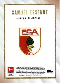 Samuel Essende - Topps Bundesliga Summer Signings 2024-25