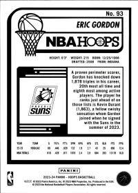 Eric Gordon - Panini Hoops Base Set 2023-24, Nr. 93