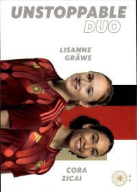 Lisanne Gräwe & Cora Zicai - Panini DFB-Frauen Team-Set Unstoppable Duo 2025, Nr. DUO-09 – Insert