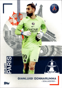 Gianluigi Donnarumma - Topps Paris Saint-Germain Official Team Set 2023-24, Nr. 34