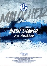 Anton Donkor - Ultimate Dropz FC Schalke 04 Malocher 2025-26