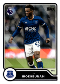 Tim Iroegbunam - Topps Flagship Premier League Base Set 2026-27, Nr. 125