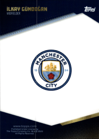 İlkay Gündoğan - Topps Manchester City Team Set Maine Event 2021-22