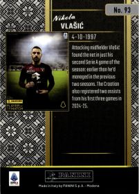 Nikola Vlašić - Panini Player of the Match Base Set 2024-25, Nr. 93