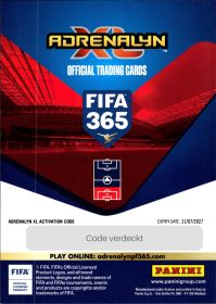 Iván Córdoba - Panini Adrenalyn XL FIFA 365 Fan Favourites 2026-27, Nr. 367 – Insert