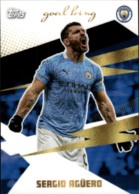Sergio Agüero - Topps Manchester City Team Set Goal King 2021-22