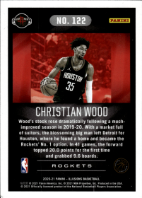 Christian Wood - Panini Illusions Base Set 2020-21, Nr. 122