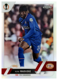 Noni Madueke - Topps Chrome UEFA Club Competitions Base Set 2022-23, Nr. 106 – Refractor