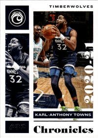 Karl-Anthony Towns - Panini Chronicles Base Set 2020-21, Nr. 32