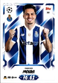 Francisco Moura - Topps Match Attax UEFA Club Competitions Base Set 2026-27, Nr. 302