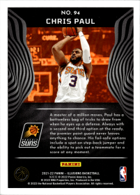 Chris Paul - Panini Illusions Base Set 2021-22, Nr. 94