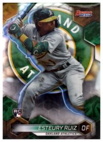 Esteury Ruiz - Topps Bowman's Best Base Set 2023, Nr. 14 – Rookie Card