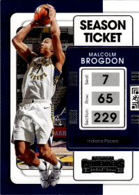 Malcolm Brogdon - Panini Contenders Season Ticket 2021-22, Nr. 90