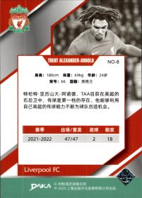 Trent Alexander-Arnold - DAKA Liverpool FC Set Holocene 2022-23, Nr. NO-8