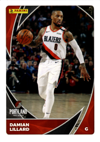 Damian Lillard - Panini NBA Sticker & Card Collection 2020-21, Nr. 9
