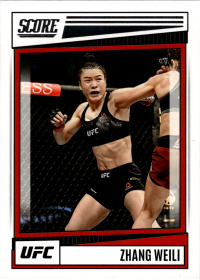 Zhang Weili - Panini Chronicles UFC Score 2022, Nr. 200