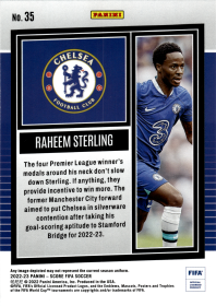 Raheem Sterling - Panini Score FIFA Base Set 2022-23, Nr. 35