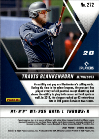 Travis Blankenhorn - Panini Mosaic Base Set 2021, Nr. 272 – Rookie Card