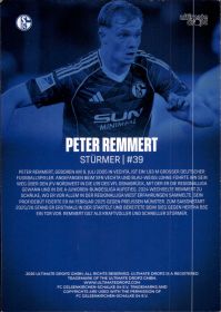 Peter Remmert - Ultimate Dropz FC Schalke 04 Base Set 2025-26