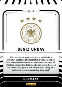 Deniz Undav - Panini DFB International Limitless 2026, Nr. 12 – Insert