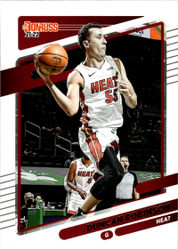 Duncan Robinson - Panini Donruss Base Set 2021-22, Nr. 107