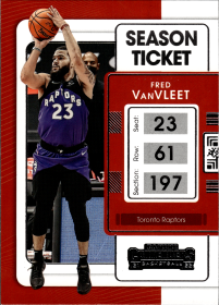 Fred VanVleet - Panini Contenders Season Ticket 2021-22, Nr. 11