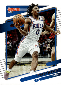 Tyrese Maxey - Panini Donruss Base Set 2021-22, Nr. 48