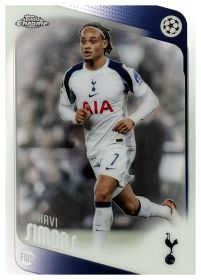 Xavi Simons - Topps Chrome UEFA Club Competitions Base Set 2025-26, Nr. 85