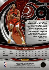 Scottie Barnes - Panini Spectra Base Set 2022-23, Nr. 107