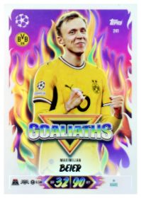 Maximilian Beier - Topps Match Attax UEFA Club Competitions Goaliaths 2026-27, Nr. 241